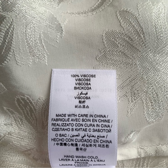 NWT Doen Leona V Neck Collar Tunic Long Sleeve Mini Dress Salt Marguerite Jolie - Picture 13 of 16